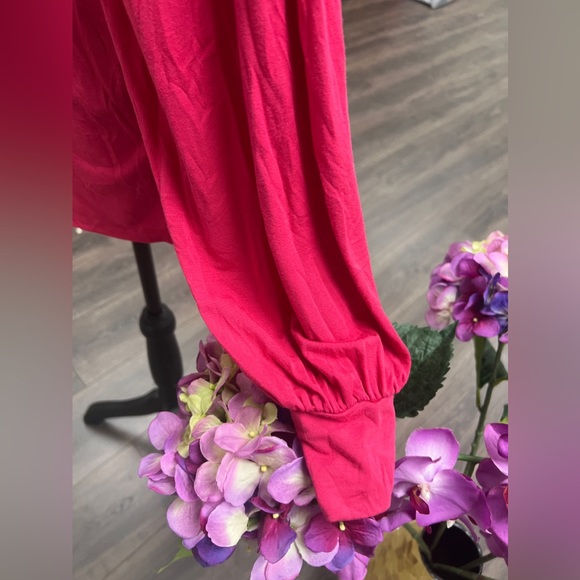 Ann Taylor shirt, women’s size L Large, pink long sleeved - Picture 4 of 5